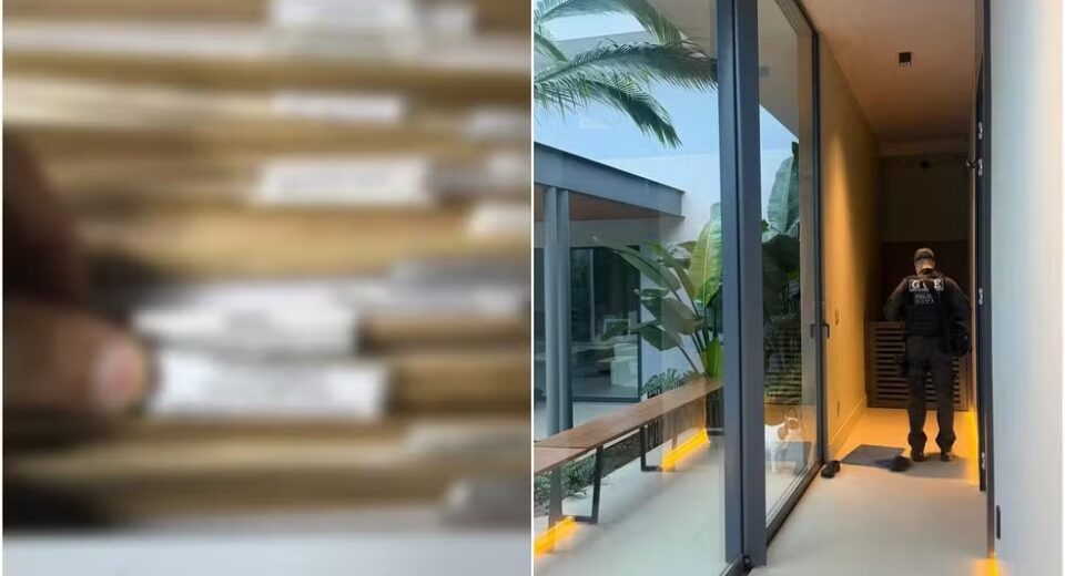 Operação prende grupo suspeito de frauder licitações em cartões de alimentação — Foto: Reprodução/ TV Anhanguera