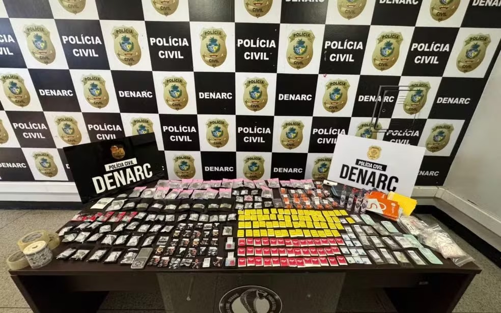Mandados de prisão e de busca e apreensão em Goiânia e Hidrolândia. — Foto: Divulgação/Polícia Civil