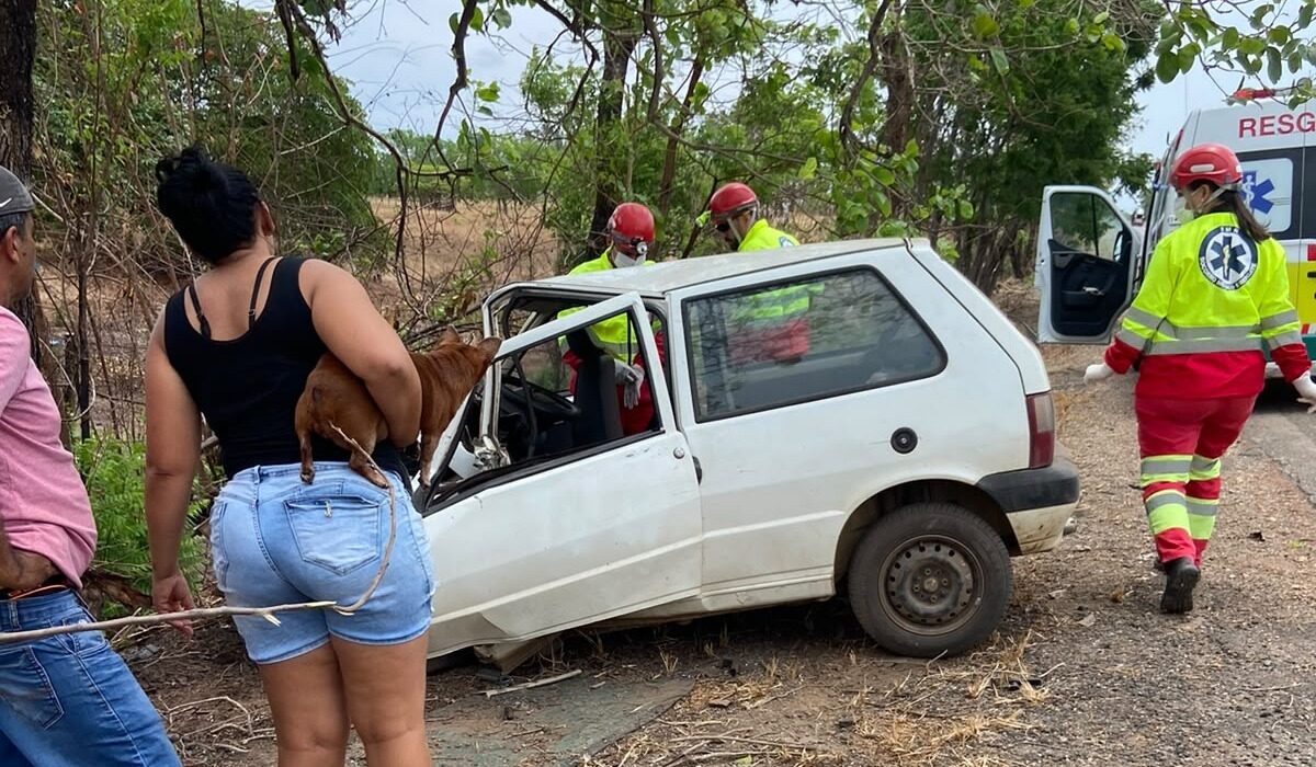 Acidente na BR-153 deixa uma pessoa morta em Porangatu. Foto: Reprodução