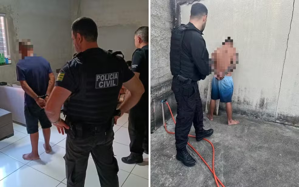 Operação cumpre mandados de prisão contra suspeitos de tráfico de drogas em Goiás — Foto: Divulgação/Polícia Civil de Goiás
