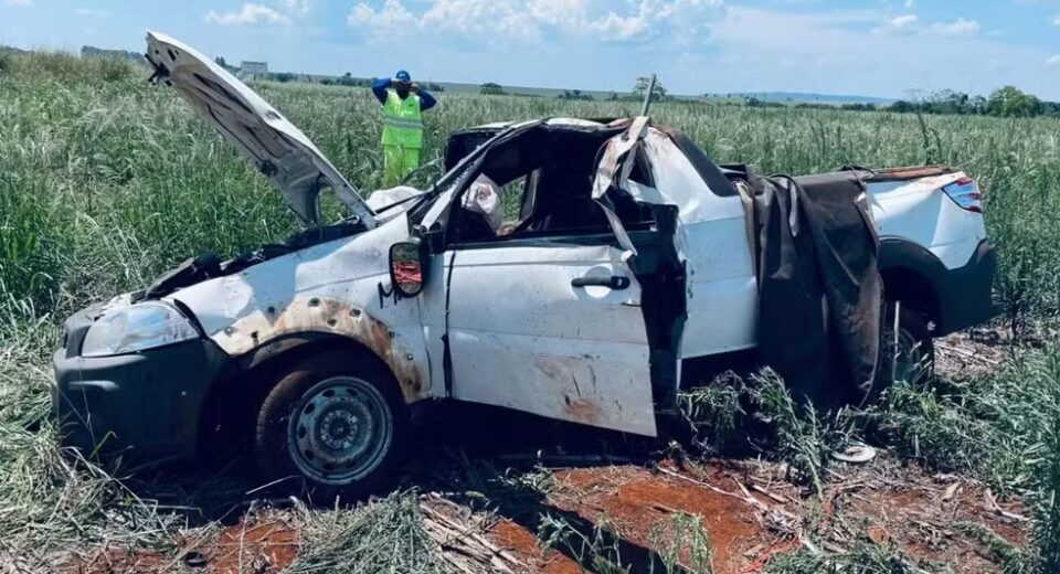 Acidente deixou quatro mortos no Tocantins — Foto: Bombeiros/Divulgação