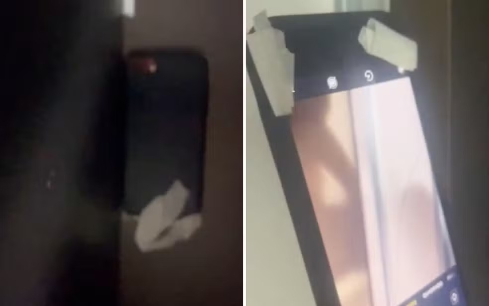 Pedreiro é preso por esconder celular no quarto de cliente para filmá-la nua em Jaraguá, Goiás, diz polícia — Foto: Divulgação/Polícia Civil
