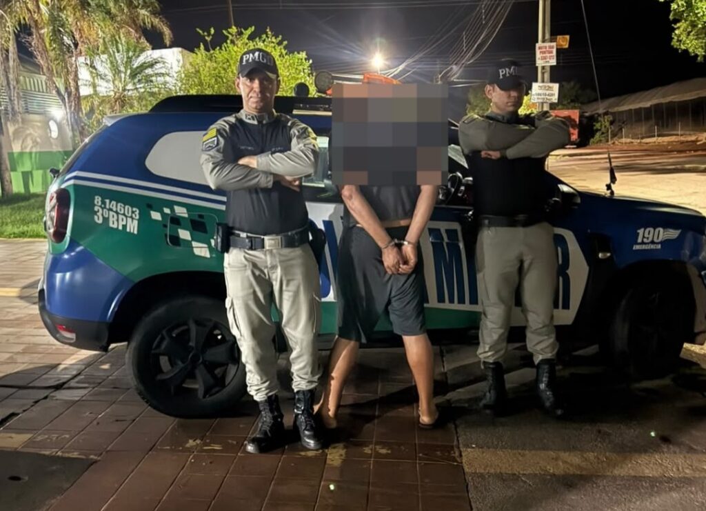 Briga entre irmãos termina com homem esfaqueado e outro preso em Porangatu