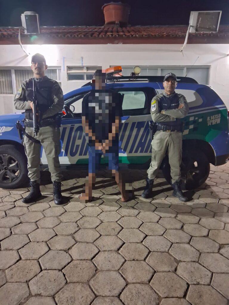 Homem é preso após ameaçar ex-namorada de morte e persegui-la em São Luiz do Norte