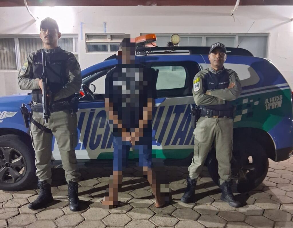 Homem é preso suspeito de ameaçar de morte e perseguir ex-namorada após término em São Luiz do Norte